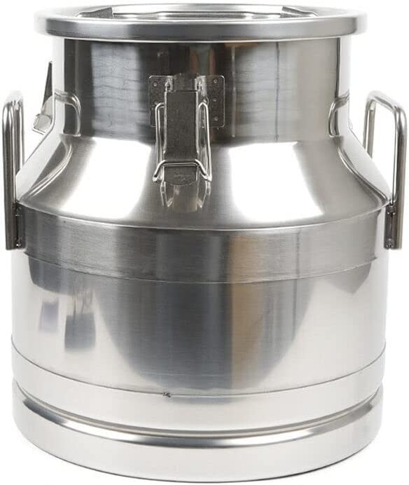 Photo 1 of [Brand New] TFCFL 12L/3.17 Gallon Milk Can Stainless Steel Milk Bucket