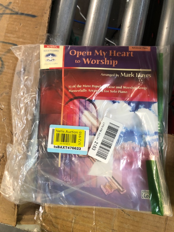 Photo 3 of [Brand New] Open My Heart to Worship: 11 of the Most Popular Praise and Worship Songs Masterfully Arranged for Solo Piano 