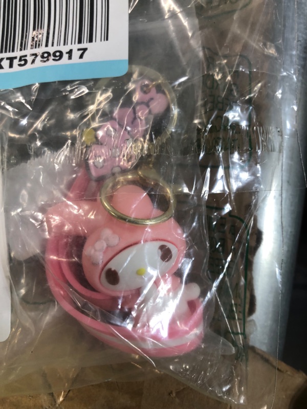 Photo 2 of [Brand New] PaPiJoJo Cute Keychain Kawaii Anime Keychain - PINK