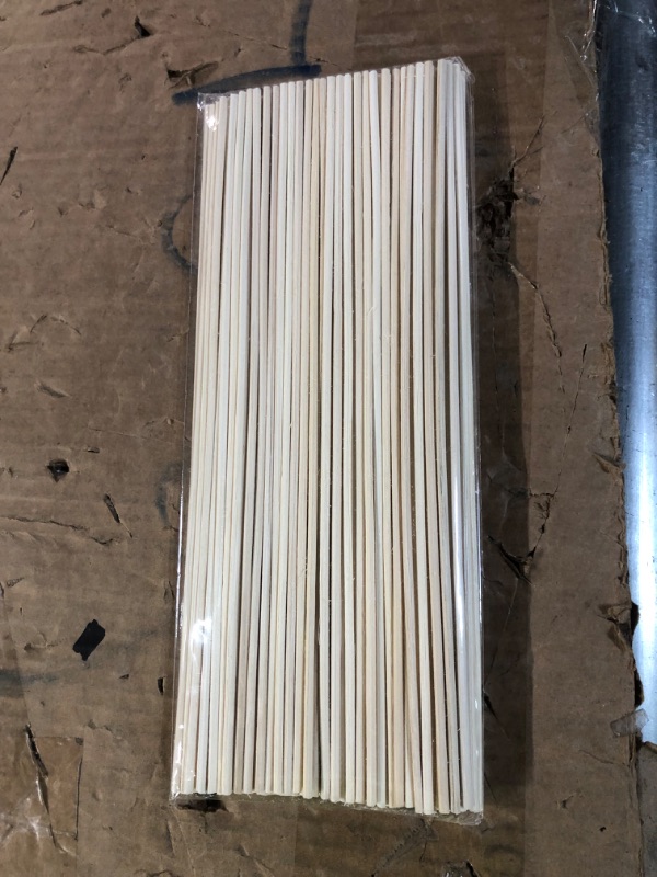 Photo 2 of [Factory Sealed] T&C 120PCS Reed Diffuser Sticks,10 Inch Natural Rattan Wood Sticks (Natural Color)