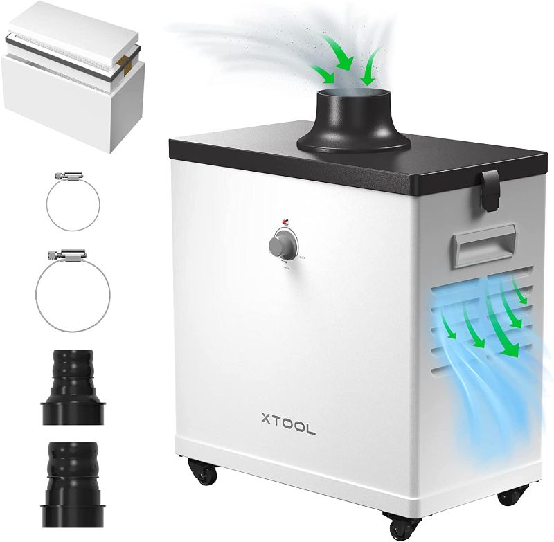 Photo 1 of [Brand New] xTool Smoke Purifier - White