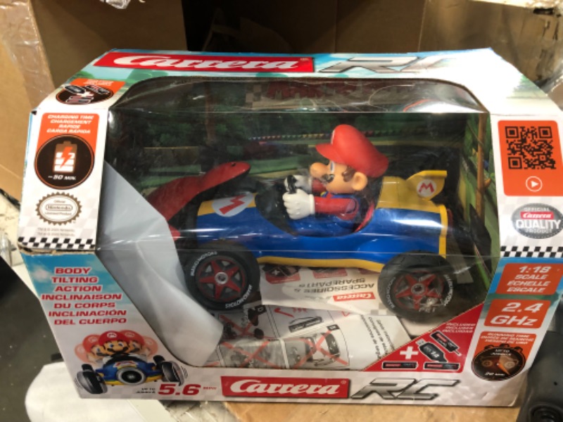 Photo 2 of **SEE NOTES**
Carrera 181066 RC Official Licensed Kart Mach 8 