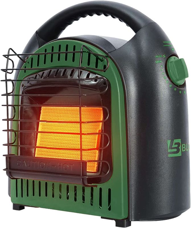 Photo 1 of BLUU Propane Heater for Outdoor and Indoor Use 10,000 BTU with Thermostat, Portable Gas Heater