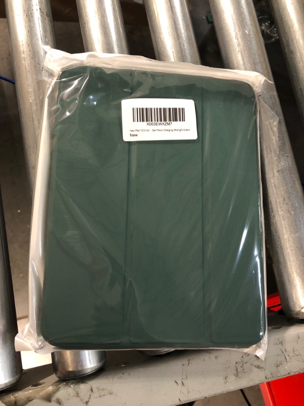 Photo 1 of ZryXal New iPad 10th Generation Case 10.9 Inch 2022 with Pencil Holder, Smart iPad Case with Soft TPU Back [Support Auto Wake/Sleep] (Midnight Green)
