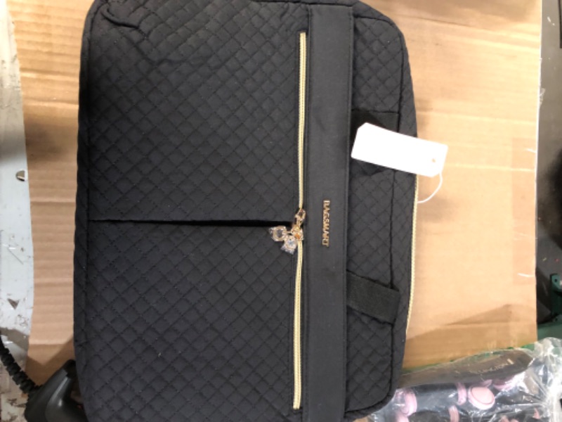 Photo 1 of BAGSMART Laptop Bag, 15.6 Inch Briefcase for Women Large Laptop Case Computer Bag Office Travel Business,Black