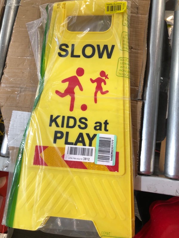 Photo 2 of Slow Kids at Play Sign