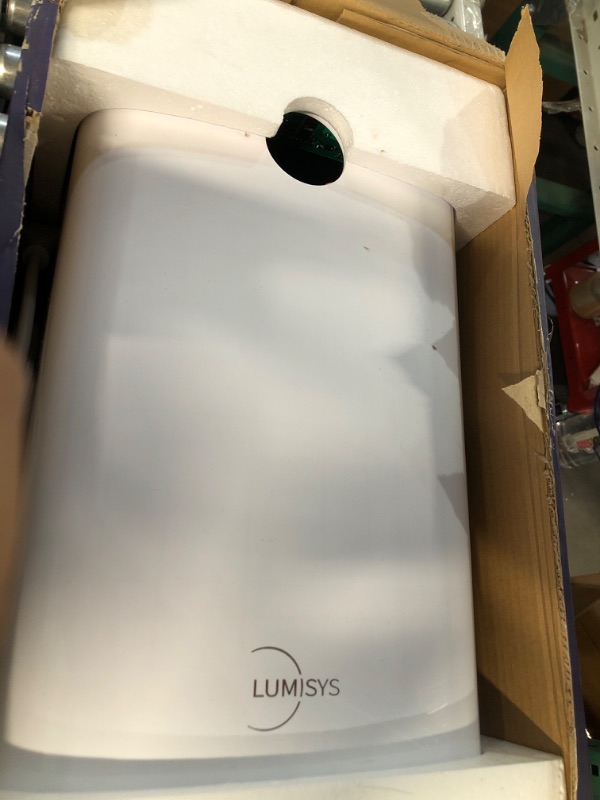 Photo 1 of Lumisys 2000 Sq Ft 30 Pints Dehumidifiers for Large Room, Basements, Home, Bathroom, Bedroom, with Auto or Manual Drainage | 36db Industry Leading Noise Reducing | Air Filter, Three Operation Modes, Rotating Knob 2,000 Sq. Ft