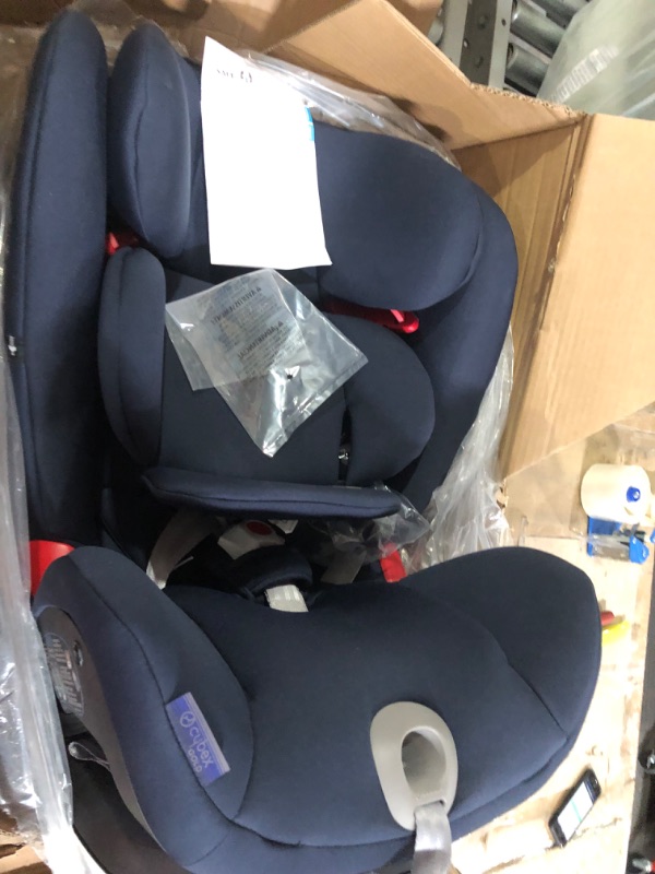 Photo 2 of Cybex Standard Eternis S All-in-One Car Seat with SensorSafe, Denim Blue