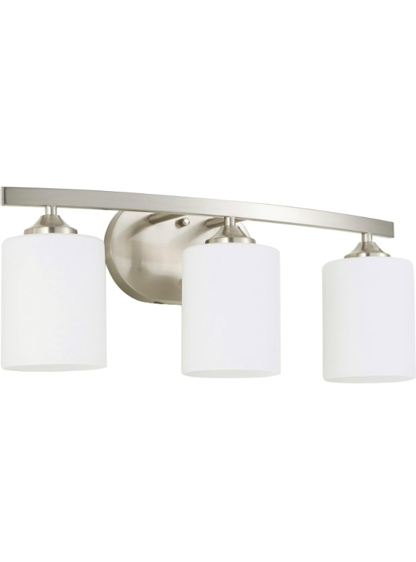 Photo 1 of 
Dosoty 3 Light Vanity Light Fixture 21 Inches Brushed Nickel Bathroom
