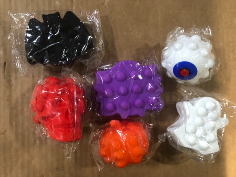 Photo 2 of Anditoy 6 Pack Halloween 3D Fidget Toys