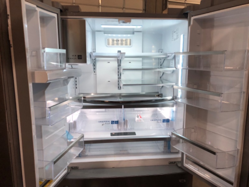 Photo 1 of **READ NOTES** DENTS Frigidaire Gallery 22.6 Cu. Ft. Counter-Depth French Door Refrigerator