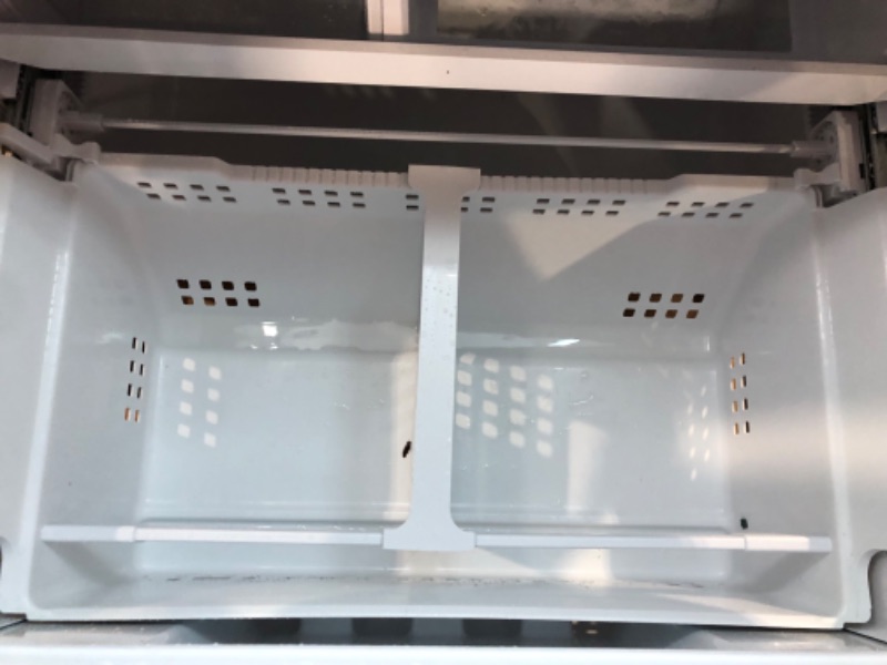 Photo 1 of **READ NOTES** DENTS Frigidaire Gallery 22.6 Cu. Ft. Counter-Depth French Door Refrigerator