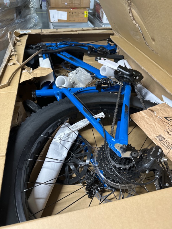 Photo 2 of (PARTS ONLY)Mongoose Juneau 26-Inch Fat Tire Bike Blue