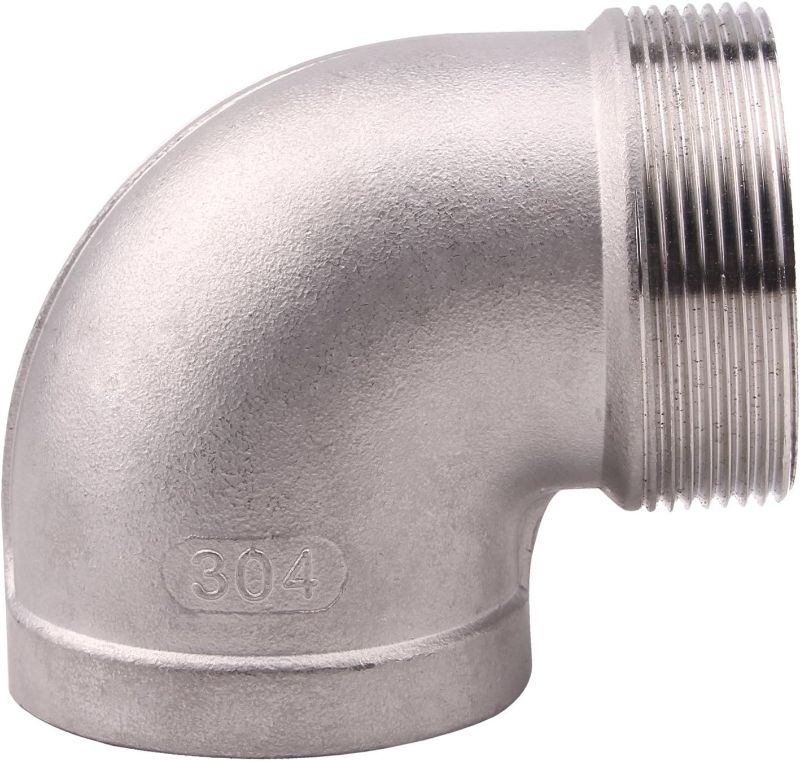 Photo 1 of [See Notes] Street Elbow 90 Degree,2 Inch Male x Female NPT Thread SUS304
