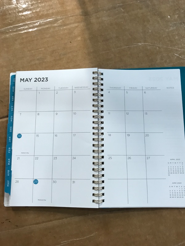 Photo 2 of [SEE NOTES} Blue Sky 2022-2023 Academic Year Weekly & Monthly Planner, 8.5" x 11"