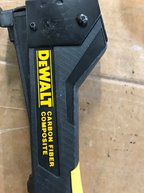 Photo 2 of {Damaged] DEWALT Carbon Fiber Stapler/Tacker