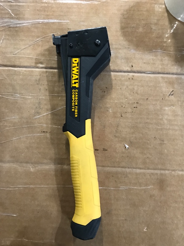 Photo 3 of {Damaged] DEWALT Carbon Fiber Stapler/Tacker