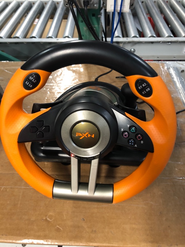 Photo 2 of PXN V3II PC Racing Wheel, USB Car Race Game Steering Wheel with Pedals 