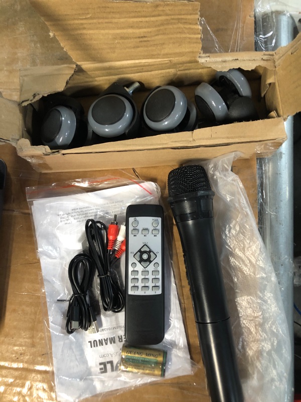 Photo 1 of **unable to test see notes** Portable Bluetooth PA Speaker System 