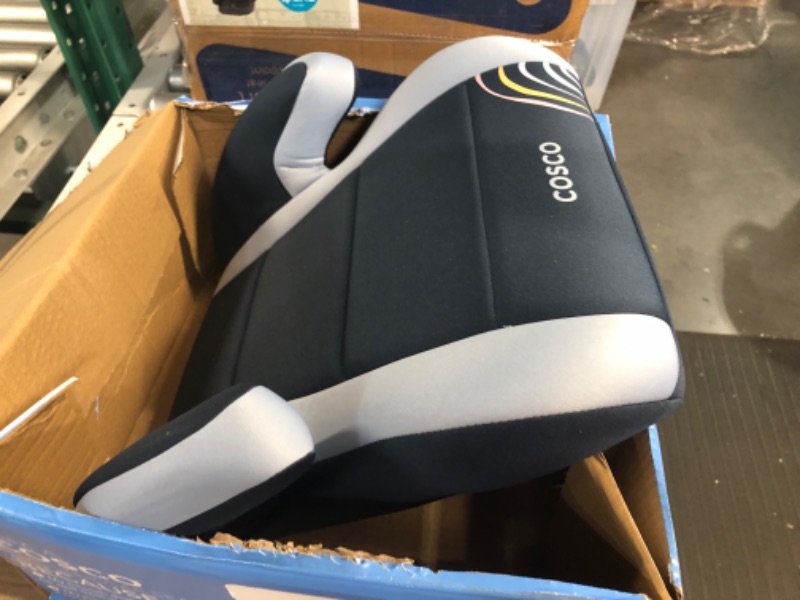 Photo 2 of Cosco Topside Backless Booster Car Seat, Lightweight 40-100 lbs, Rainbow