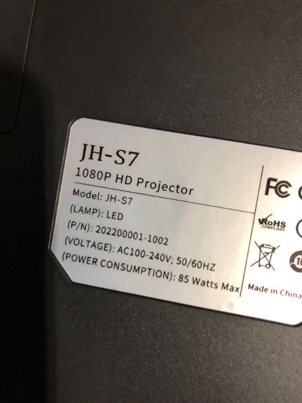 Photo 3 of * powers on * does not project * sold for parts/ repair *
AUDIO WORKS,NOT THE VIEWING DVD Projector Portable Built in DVD Player HD 1080P 