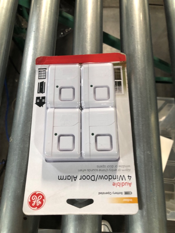Photo 1 of GE 45174 Magnetic Indoor Window Alarms (4 PK)