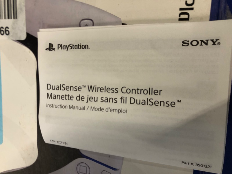 Photo 3 of * defective joystick * sold for parts *
Playstation DualSense Wireless Controller White