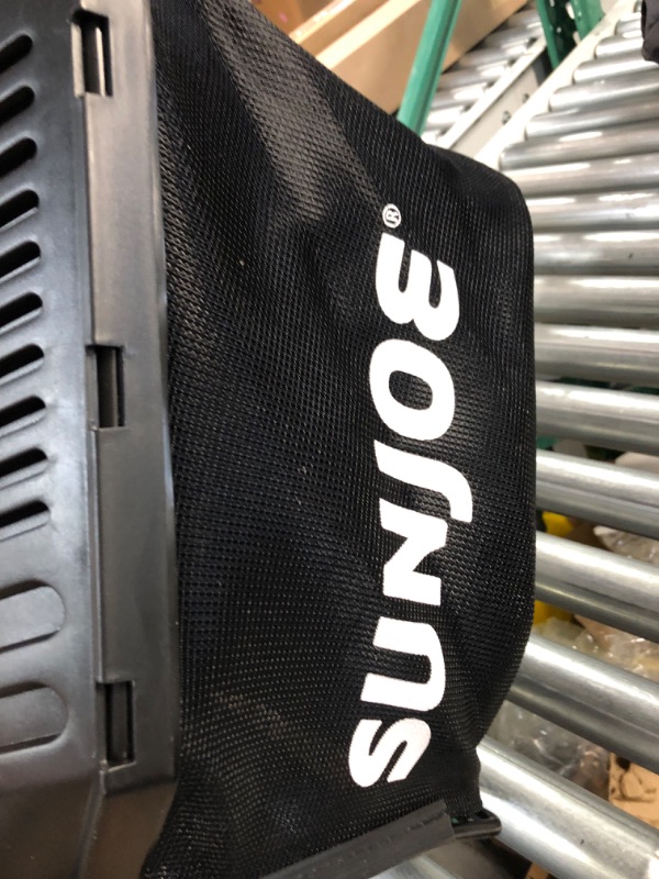 Photo 3 of *SEE NOTES* Sun Joe Replacement Grass Bag for Models iON16LM + MJ402E, 9.25 Gallon