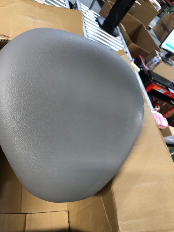 Photo 1 of Adjustable Height Active Learning Stool - Padded Office Desk Chair with Rocking, Wobble, Tilting Motion - Grey