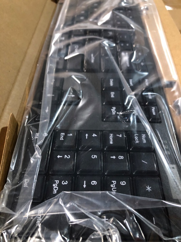 Photo 2 of Lenovo 100 Wireless Keyboard – Spill Resistant Keys – 3-Zone Keyboard – Compact Design – Black Keyboard Only