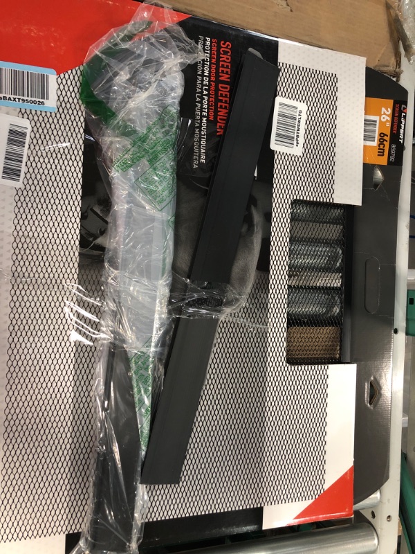 Photo 1 of Lippert 859792 Screen Defender RV Entry Door Screen Protector, 26-inch Door (22.5" Screen Kit) 