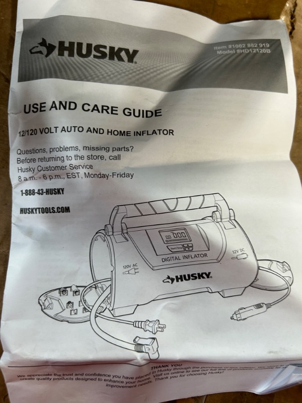 Photo 6 of 12/120 Volt Auto and Home Inflator