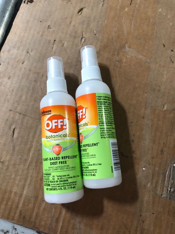 Photo 2 of 2 PACK OFF! Botanicals Mosquito Repellent Spritz - 4oz