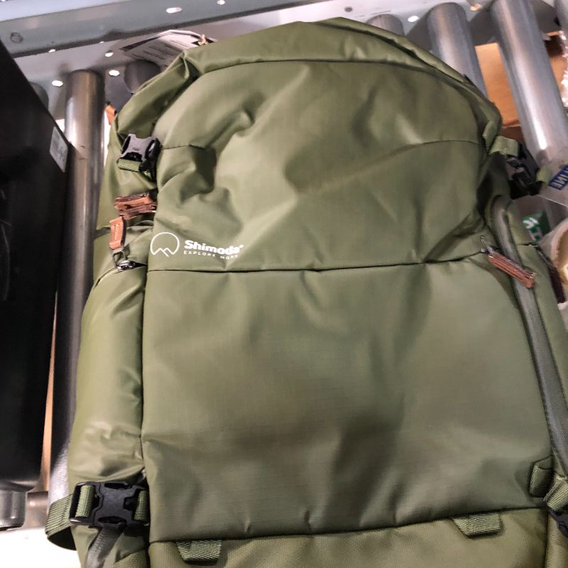 Photo 1 of **NEW**Shimoda Explore V2 30 Water Resistant Camera Backpack - Fits DSLR, Mirrorless Cameras, Batteries & Lenses - Core Unit Modular Camera Inserts Sold Separately - Army Green (520-155)