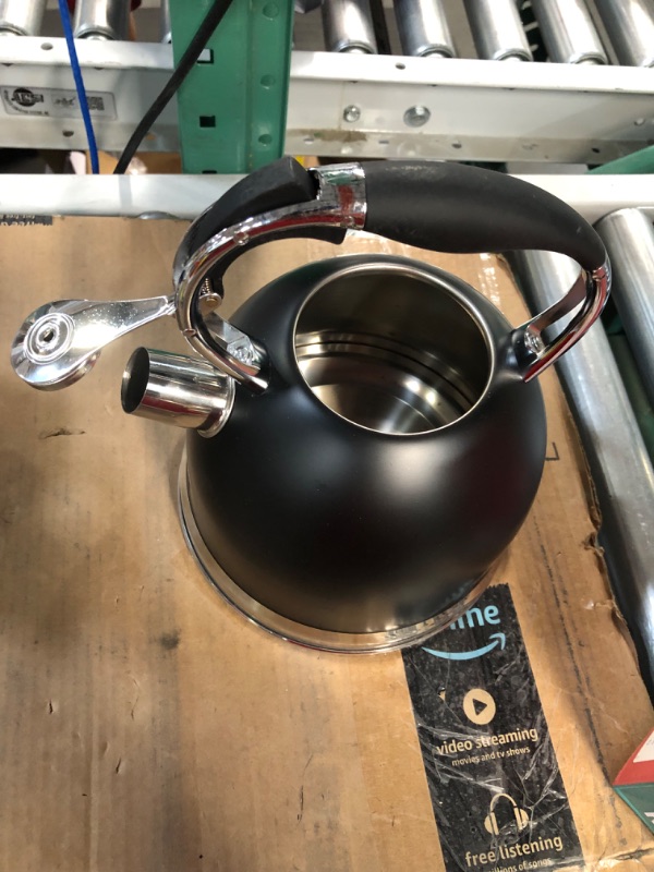 Photo 2 of ***MISSING LID*** Foedo Tea Kettle, 3 Quart with Cool Grip