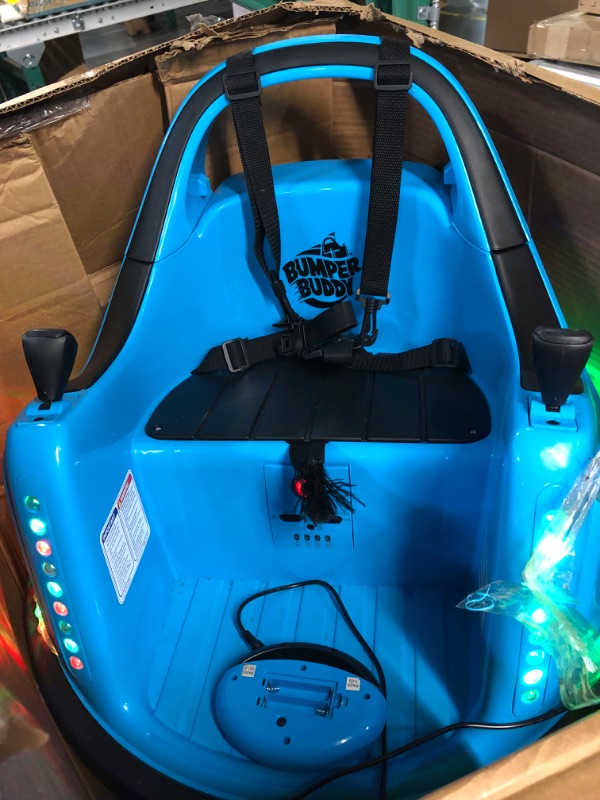 Photo 2 of **SEATBELT IS RIPPED** Ride On Electric Bumper Car for Kids & Toddlers, 12V 2-Speed