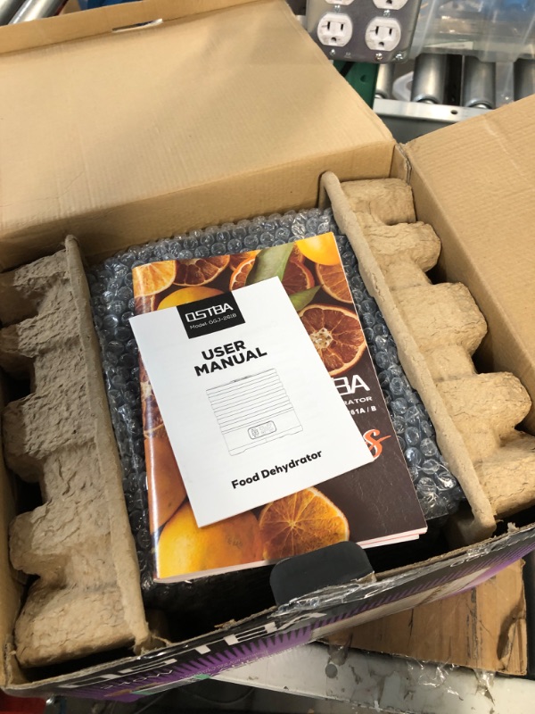 Photo 1 of GDOR Food Dehydrator Includes Mesh Screen, Fruits Roll Sheet, Recipes, 5 Trays Dehydrator Machine with Temp Control & 72H Timer & LED Display, for Jerky, Fruit, Veggie, Herb, Dog Treat, BPA-Free 5 Trays Silver