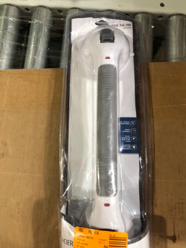 Photo 1 of 16 in. Suction Cup Grab Bar