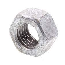 Photo 1 of 3/4 in.-10 A563 Grade A Hot Dip Galvanized Steel Hex Nuts (10-Pack)