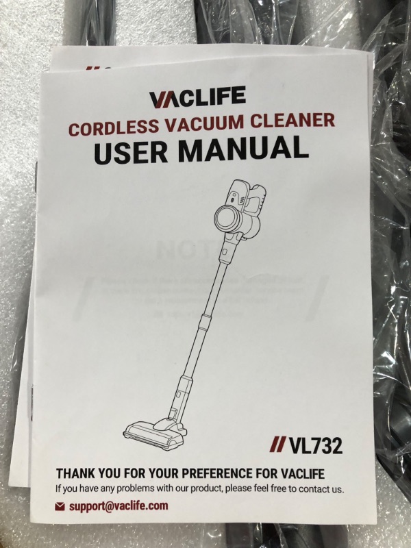 Photo 5 of VacLife Cordless Stick Vacuum Cleaner