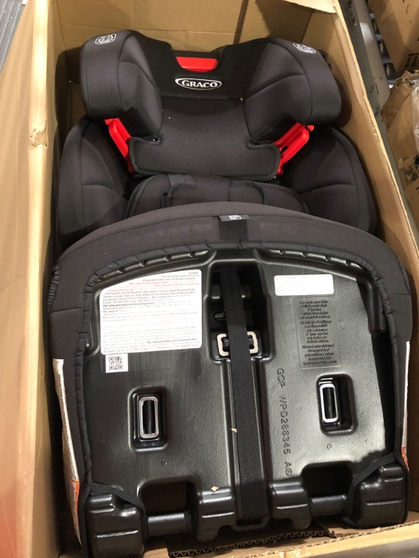 Photo 3 of Graco Tranzitions 3 in 1 Harness Booster Seat, Proof Tranzitions Black