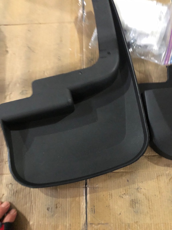 Photo 3 of Husky Liners - Front Mud Guards | 2015 - 2020 Ford F-150 w/ OEM Fender Flares, Front Set - Black, 2 Pc | 58451 Custom Front Mud Guards WITH Fender Flares