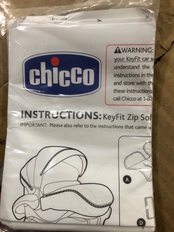 Photo 4 of Chicco KeyFit 30 Zip Air Infant Car Seat and Base 