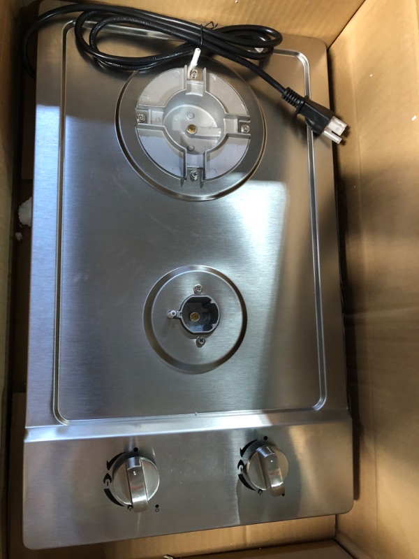 Photo 3 of 12" Double Cas Cooktop