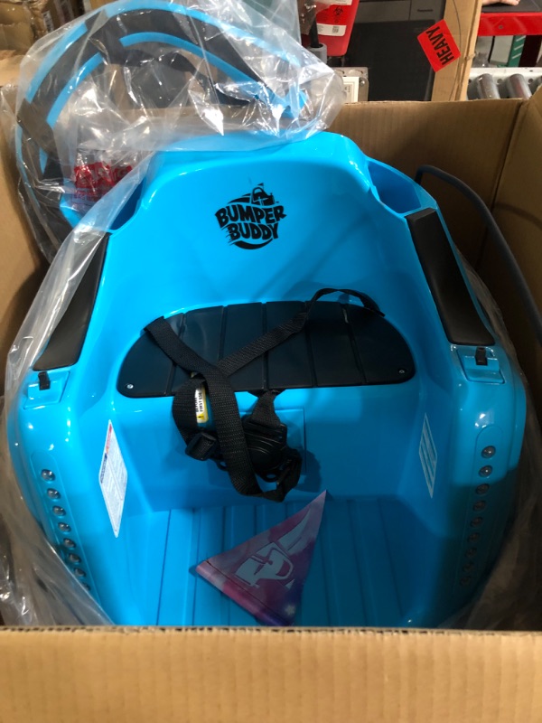 Photo 2 of ***NOT TESTED*** BUMPER BUDDY Electric Bumper Car , 12V 2-Speed, - Remote  Blue ***NOT TESTED*** *LOOKS NEW*