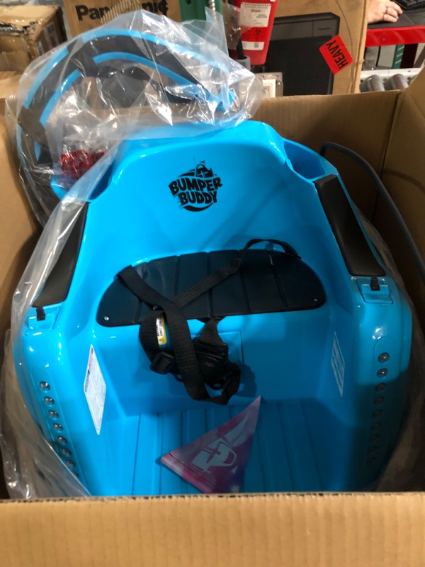 Photo 3 of ***NOT TESTED*** BUMPER BUDDY Electric Bumper Car , 12V 2-Speed, - Remote  Blue ***NOT TESTED*** *LOOKS NEW*