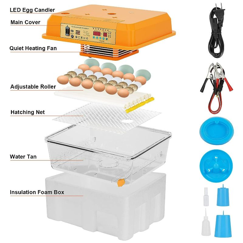 Photo 1 of **STOCK IMAGE REFERENCE ONLY** PaTunTEK Incubators for Hatching Eggs, 36-42 Eggs ***POWERS ON***