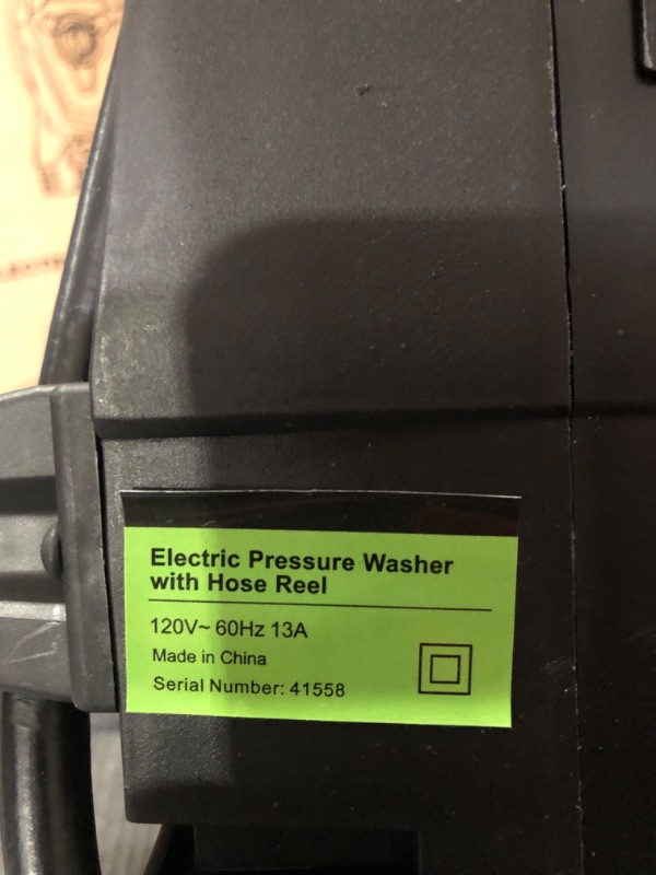 Photo 4 of ***UNTESTED - SEE NOTES***
PowRyte Electric Pressure Washer 3500 PSI 2.4 GPM