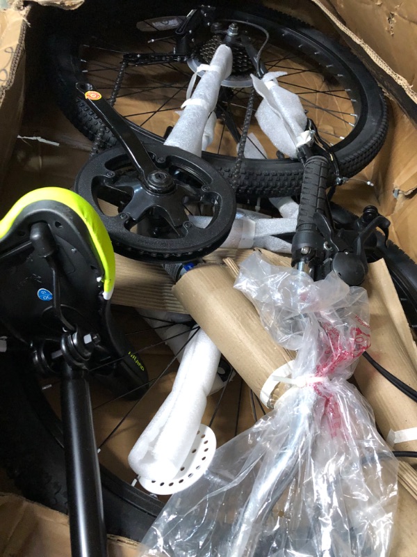 Photo 1 of [FOR PARTS, READ NOTES]
Hiland 20/24 Inch Kids Mountain Bike,Kids' Bicycles with Shimano 7-Speed Bikes for Boys and Girls 24 inch Black 7-speed