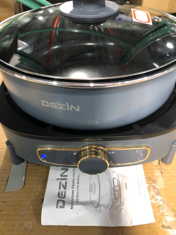 Photo 2 of *USED* Dezin Electric Shabu Shabu Hot Pot with Removable Pot,